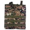 Gexgune Tactical Adjustable/Foldable Molle Recovery Paintball Magazine Mag Dump Pouch Digital Map Multi-Color view 2