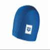 Arena Unix II Classic Fabric Swim Cap Lightweight Textile Swimming Cap Headcover for Men and Women Fitness Swimming, Blue, One Size view 1