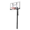 Lifetime Adjustable In-Ground Basketball Hoop, Power Lift Height Adjustment 7.5-10 Ft, 54-Inch Acrylic Backboard, Slam-It Pro Rim, Steel-Framed, All-Weather Net view 1