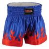 MRX Boxing Shorts for Men Training Fighting Muay Thai Shorts Boxing MMA BJJ Short Kickboxing Trunks Clothing Blue/Red Flame X-Small view 2