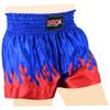 MRX Boxing Shorts for Men Training Fighting Muay Thai Shorts Boxing MMA BJJ Short Kickboxing Trunks Clothing Blue/Red Flame X-Small view 4