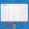 FORZA 35in x 24in Double-Sided Sports Coaching Whiteboard | 13 Sport Options - Dry Erase Board Equipped with Magnetic Markers, Pen & Eraser (Field Hockey, Without Carry Bag) view 1