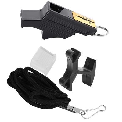 Bnineteenteam Whistle Referee,Basketball Sports Training Football Whistle Camping Emergency Lifesaving Whistles(Black&Gold)