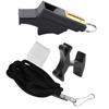 Bnineteenteam Whistle Referee,Basketball Sports Training Football Whistle Camping Emergency Lifesaving Whistles(Black&Gold)
