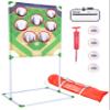 GoSports Football & Baseball Toss Games Available in Football Red Zone Challenge or Baseball Pro Pitch Challenge Choose Between Backyard Toss or Door Hang Targets view 1