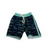 Quad Seven Toddler Boys Swim Trunks - Shark Pattern (Green, 2 Toddler) view 1