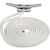 Sea-Dog Double Braided Nylon Dock Line - 5/8" x 15' - Black view 2