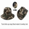 Kids Camouflage-Sun-Hat UV-Protection Camo-Boonie - with Chin-Strap Bucket Hat Outdoor Fishing for 5-14 Years Old (US, Age, 7 Years, 14 Years, Camo) view 4