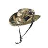 Kids Camouflage-Sun-Hat UV-Protection Camo-Boonie - with Chin-Strap Bucket Hat Outdoor Fishing for 5-14 Years Old view 1
