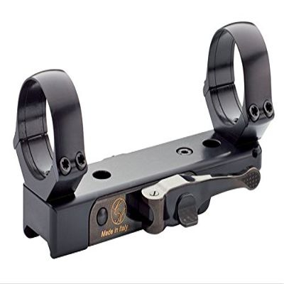 Contessa Quick Tactical Detachable Mount for Picatinny Rail Simple Black Tactical with Rings Diameter 34 mm - H 8 mm