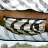 Bucas Buzz Off Belly Pad S Zebra view 1