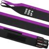 Meister Elite 180" Premium Adult Hand Wraps for MMA & Boxing - 2 Pair Pack w/Mesh Bag - Black/Royal Purple view 2