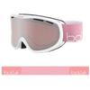Bolle Sierra White Pink Shiny/Vermillon Gun Cat.2 | Small-Medium - Snow Goggles Feminine-Adult view 4
