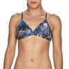 ARENA Floral Allover Tie Back MaxLife Bikini Top, Navy - Multicolor, 22 view 1