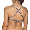 ARENA Floral Allover Tie Back MaxLife Bikini Top, Navy - Multicolor, 22 view 4