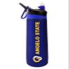 The Fanatic Group Personalized Angelo State University Dual Walled Stainless Steel Sports Bottle, Design-1 - Blue view 1