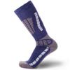 Pure Athlete Kids Ski Socks - Merino Wool OTC Winter Skiing Sock for Boys Girls (3 Pairs - Blue/Silver, Small-Medium) view 2