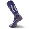 Pure Athlete Kids Ski Socks - Merino Wool OTC Winter Skiing Sock for Boys Girls (3 Pairs - Blue/Silver, Small-Medium) view 3