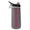 The Fanatic Group Personalized Anna Maria College Dual Walled Stainless Steel Sports Bottle, Design-1 - Silver view 1