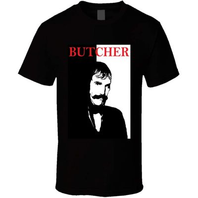 Bill The Butcher Gangs of New York Scarface Movie T Shirt M Black