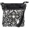Zelris Camouflage Shine Glow Silver Cross Conceal Carry Crossbody Messenger Bag (Black) view 1