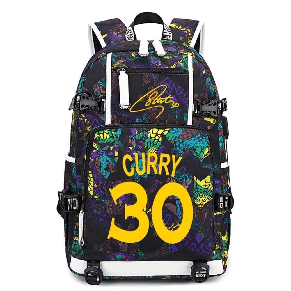 Basketball Player 30 Multifunction Backpack Travel Daypack Fans Bag For Men Women (Style 5)