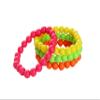 80's Party Girls Retro Costume Accessories Set for 1980s Theme Party Supplies (7-8, Purple) view 3
