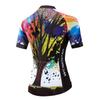 Cycling Jersey Women's Bike Jersey MTB Shirts Bicycle Shirt Team Racing Tops view 2