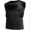 COOLOMG Youth Baseball Chest Protector Padded Shirt Kids Rib Heart Guard Sternum Protection for Softball Football Lacrosse Goalies XS view 1