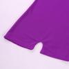 FEESHOW Kids Girls Boys Short Sleeve Basic Gymnastics Leotard Unitard Ballet Dance Sports Top with Shorts Biketard Purple 8 view 4