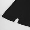 FEESHOW Kids Girls Boys Short Sleeve Basic Gymnastics Leotard Unitard Ballet Dance Sports Top with Shorts Biketard Black 4 view 4