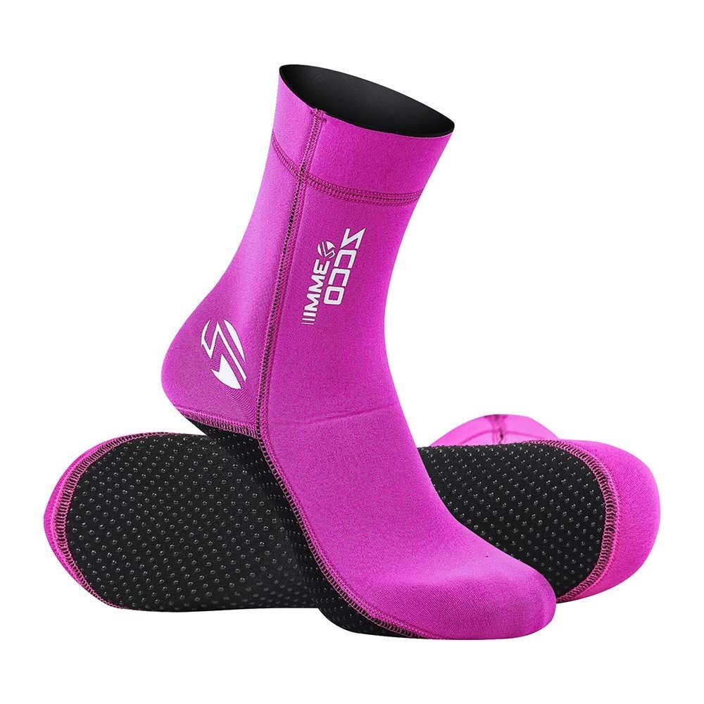 Skyone Neoprene Socks Diving Scuba Socks Wetsuit Fin Booties for Men Women, 3MM Surfing Sock Thermal Flexible Anti Slip for Swimming