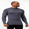DEVOPS 2 Pack Men's Thermal Turtle Mock Neck Shirts, Compression Long Sleeve Tops (Medium, Black/Charcoal) view 2