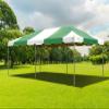 Party Tents Direct 10'x20' Weekender West Coast Tent Frame Party Tent (Green/White) PVC Top with Storage Bag - Tents for Parties, Weddings, Birthdays, Banquets, Fiestas, Workshop, Outdoor Event view 4