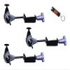 3 Pack HME Products T-Post Trail Camera Holder  3 T-Post Mount Game Camera, Trail Camera Stand, Trail Camera Accessories with Included LED Keychain Light view 1