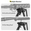 CVLIFE 6-9 Inches Bipod with Bipod Mount Adapter view 3