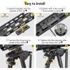 CVLIFE 6-9 Inches Bipod with Bipod Mount Adapter view 4