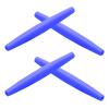 2 Pair Blue Replacement Earsocks for Oakley Crosshair New 2012 OO4060 Sunglasses view 1