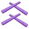 2 Pair Purple Replacement Earsocks for Oakley Si M Frame 2.0 Sunglasses view 1