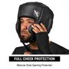 Hayabusa T3 Boxing Headgear Adjustable - Black, Medium view 2