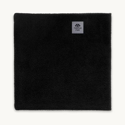 Turtle Fur Youth Chelonia 150 Classic Fleece Neck Warmer, Ages 7-12, Black