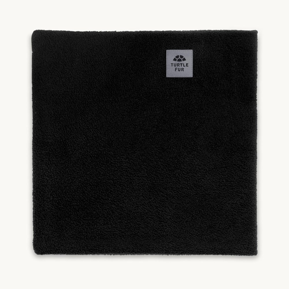 Turtle Fur Youth Chelonia 150 Classic Fleece Neck Warmer, Ages 7-12, Black