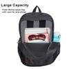 Heavy Duty Mesh Backpack, See Through College Backpack with Padded Shoulder Straps for Swimming, Outdoor Sports view 2