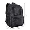 Heavy Duty Mesh Backpack, See Through College Backpack with Padded Shoulder Straps for Swimming, Outdoor Sports view 3