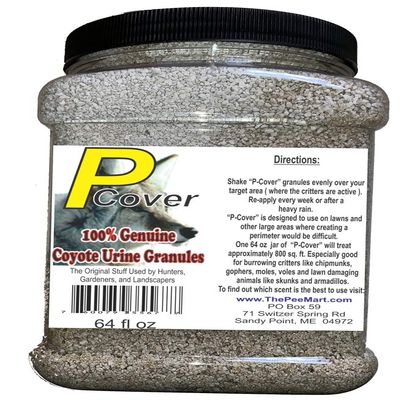 Pmart Coyote P-Cover Concentrated Coyote Urine Granules Big 64 fl oz Size!