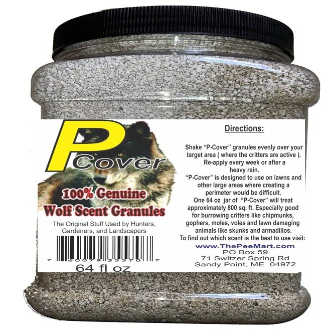 Pmart Wolf P-Cover Concentrated Wolf Urine Granules Big 64 fl oz Size!
