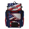 Boombah Superpack Bat Pack -Backpack Version (no wheels) - Holds 2 Bats - INK Baseball USA Series - For Baseball or Softball view 1