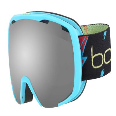 Bolle Royal Blue Flash Matte/Black Chrome Cat.3 | Small - Snow Goggles Unisex-Junior