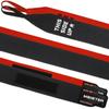 Meister Elite 180" Premium Adult Hand Wraps for MMA & Boxing - 2 Pair Pack w/Mesh Bag - Black/Blood Red view 2