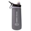 The Fanatic Group Personalized Amherst College Dual Walled Stainless Steel Sports Bottle, Design-1 - Silver view 1